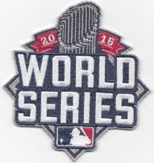 Stitched 2015 World Series Jersey Patch Stitched 2015 World Series Jersey Patch