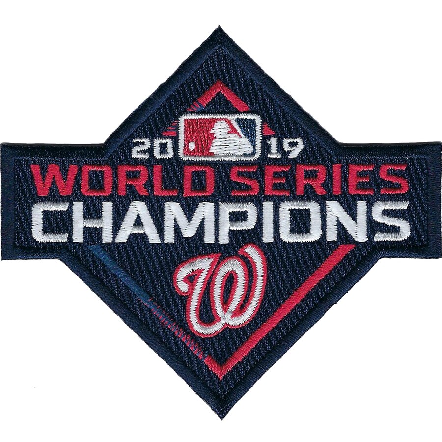 Nationals Majestic 2019 World Series Champions Home Cool Base Patch Nationals Majestic 2019 World Series Champions Home Cool Base Patch