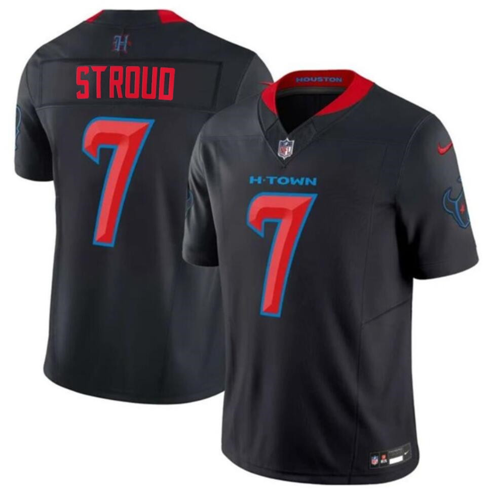 Men's Houston Texans #7 C.J. Stroud Navy 2024 2nd Alternate F.U.S.E Vapor Stitched jersey Men's Houston Texans #7 C.J. Stroud Navy 2024 2nd Alternate F.U.S.E Vapor Stitched jersey