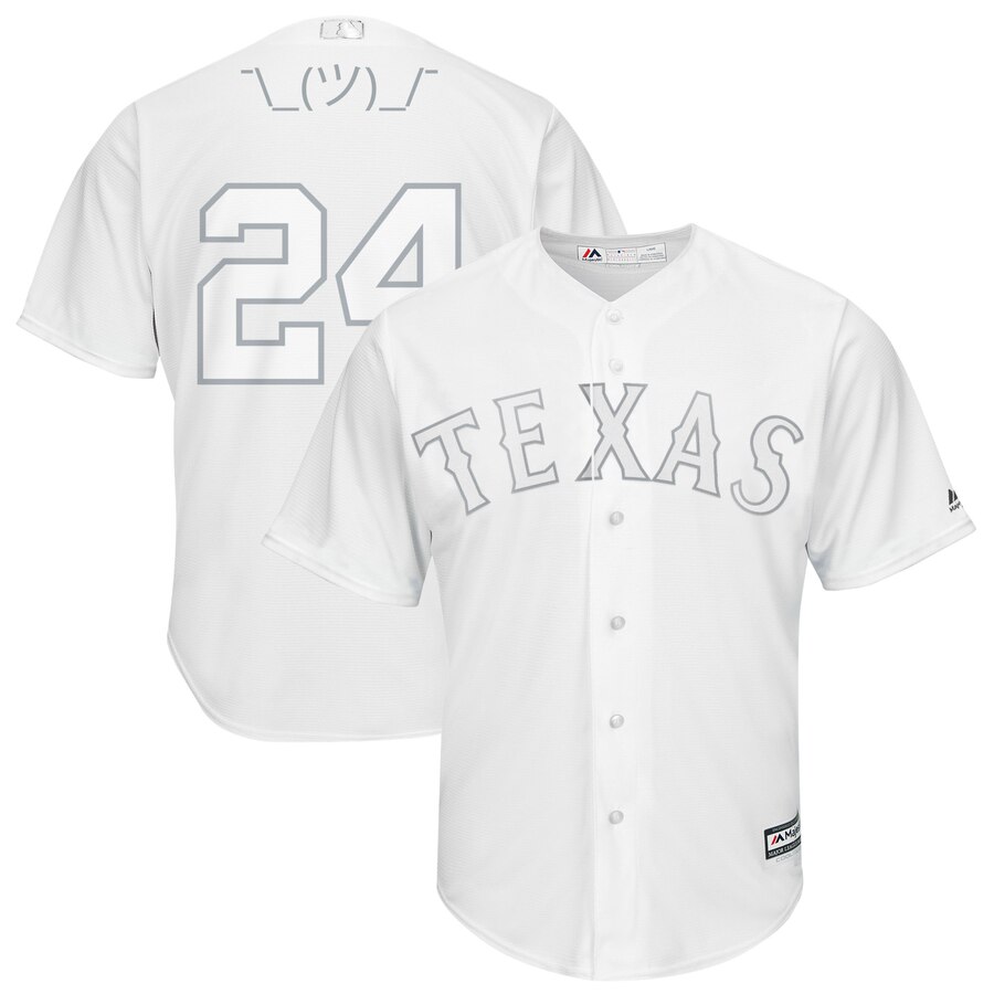 Texas Rangers #24 Hunter Pence Majestic 2019 Players' Weekend Cool Base Player Jersey White Texas Rangers #24 Hunter Pence Majestic 2019 Players' Weekend Cool Base Player Jersey White