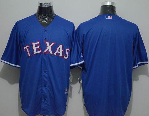 Rangers Blank Blue New Cool Base Stitched MLB Jersey Rangers Blank Blue New Cool Base Stitched MLB Jersey