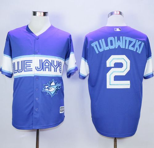 Blue Jays #2 Troy Tulowitzki Blue Exclusive New Cool Base Stitched MLB Jersey Blue Jays #2 Troy Tulowitzki Blue Exclusive New Cool Base Stitched MLB Jersey
