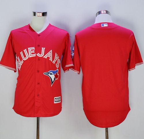 Blue Jays Blank Red New Cool Base 40th Anniversary Stitched MLB Jersey Blue Jays Blank Red New Cool Base 40th Anniversary Stitched MLB Jersey