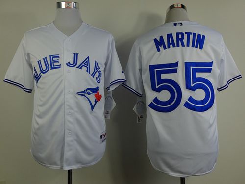 Blue Jays #55 Russell Martin White Stitched MLB Jersey Blue Jays #55 Russell Martin White Stitched MLB Jersey