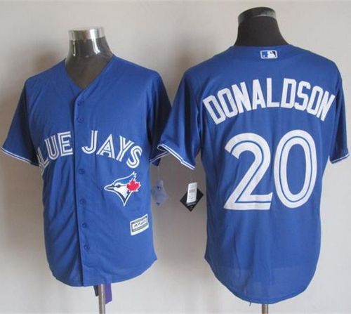 Blue Jays #20 Josh Donaldson Blue New Cool Base Stitched MLB Jersey Blue Jays #20 Josh Donaldson Blue New Cool Base Stitched MLB Jersey