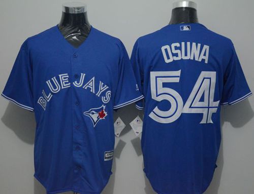Blue Jays #54 Roberto Osuna Blue New Cool Base Stitched MLB Jersey Blue Jays #54 Roberto Osuna Blue New Cool Base Stitched MLB Jersey