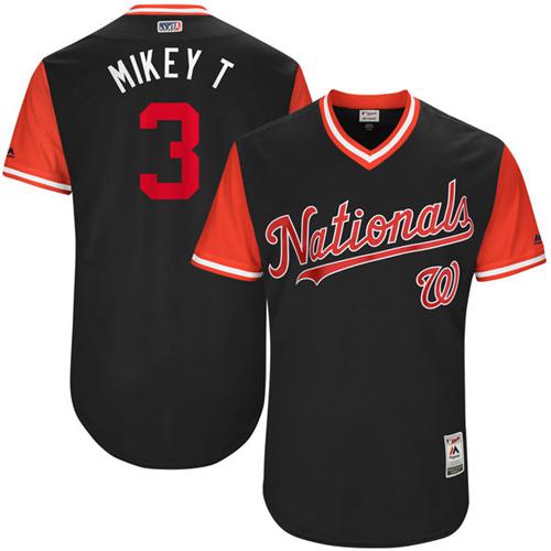 Nationals #3 Michael Taylor Navy "Mikey T" Players Weekend Authentic Stitched MLB Jersey Nationals #3 Michael Taylor Navy "Mikey T" Players Weekend Authentic Stitched MLB Jersey