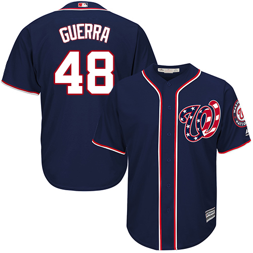 Nationals #48 Javy Guerra Navy Blue New Cool Base Stitched MLB Jersey Nationals #48 Javy Guerra Navy Blue New Cool Base Stitched MLB Jersey