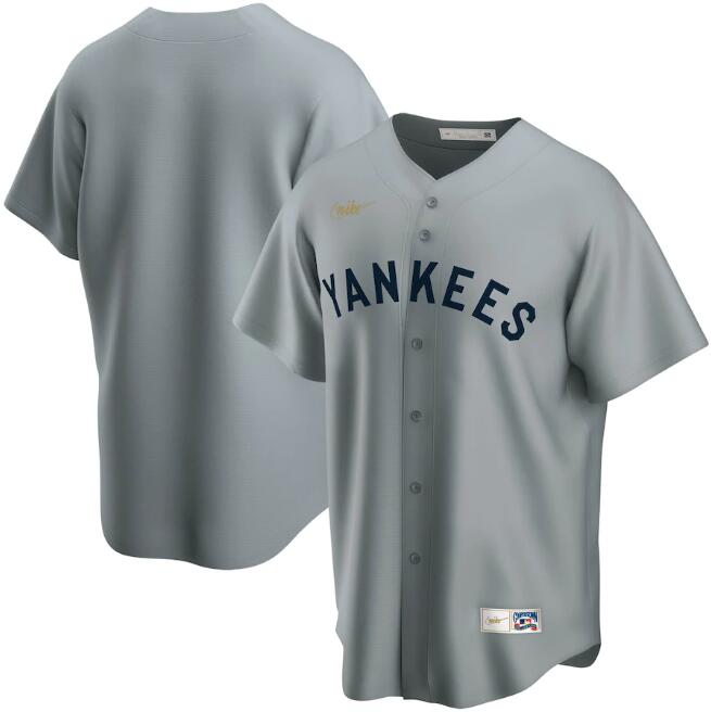 Men's New York Yankees New Grey MLB Cool Base Stitched Jersey Men's New York Yankees New Grey MLB Cool Base Stitched Jersey