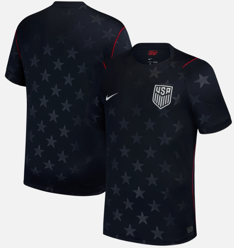 Men's American Team Blank 2026 Word Cup Stadium Away Soccer Jersey