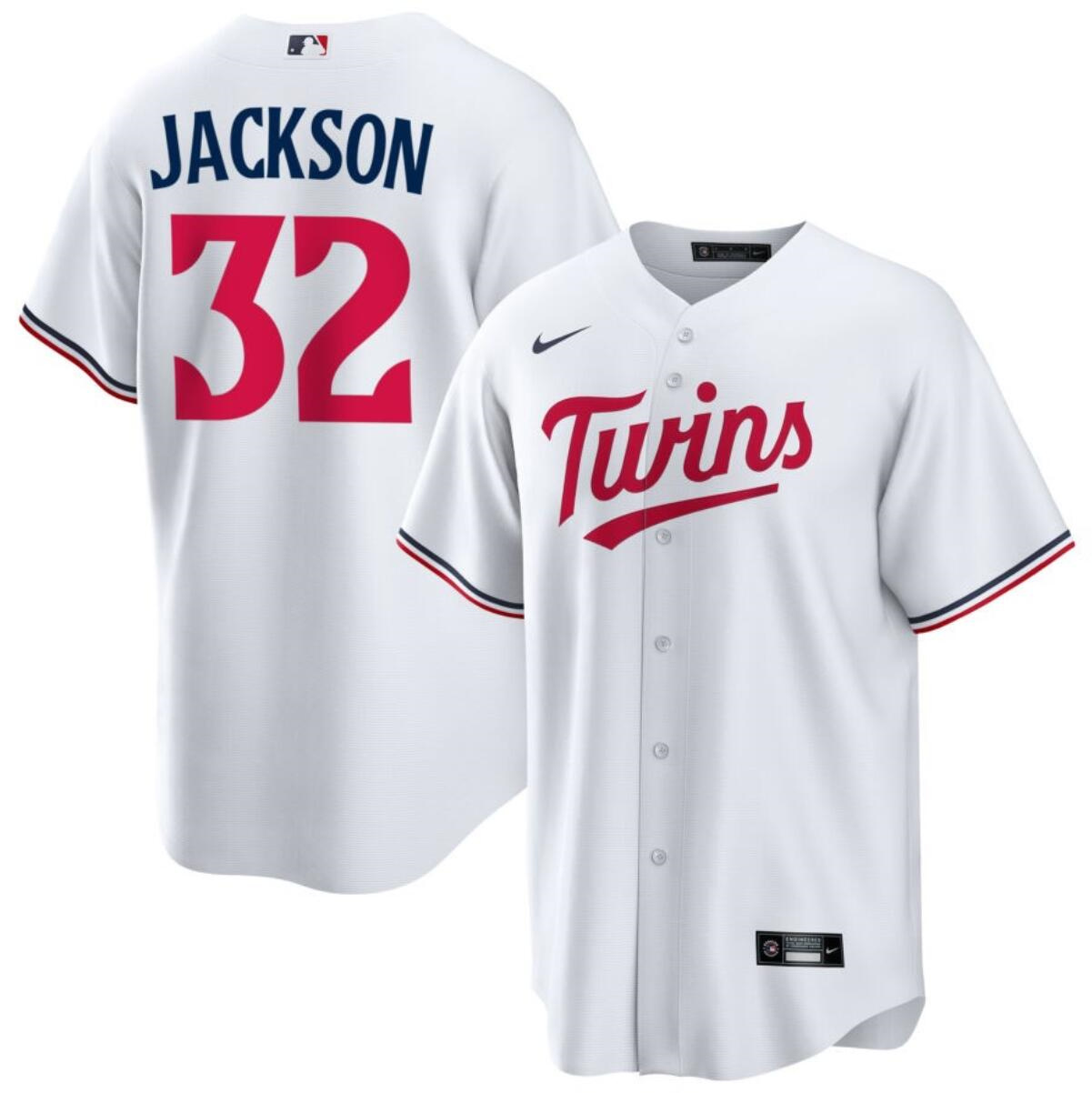 Men's Minnesota Twins #32 Jay Jackson White Cool Base Stitched Baseball Jersey Men's Minnesota Twins #32 Jay Jackson White Cool Base Stitched Baseball Jersey