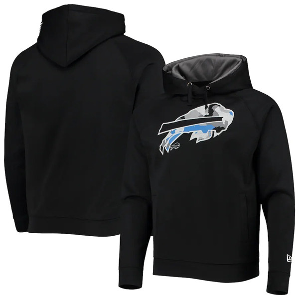 Men's Buffalo Bills Black Pullover Hoodie Men's Buffalo Bills Black Pullover Hoodie