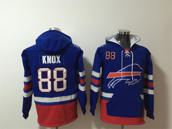 Men's Buffalo Bills #88 Dawson Knox Royal Ageless Must-Have Lace-Up Pullover Hoodie Men's Buffalo Bills #88 Dawson Knox Royal Ageless Must-Have Lace-Up Pullover Hoodie