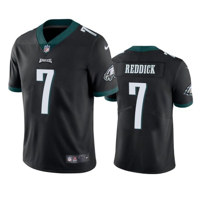 Men's Philadelphia Eagles #7 Haason Reddick Black Vapor Untouchable Limited Stitched Jersey