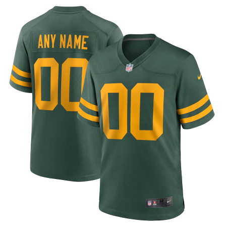 Men's Green Bay Packers ACTIVE PLAYER Custom 2021 Green Stitched Jersey Men's Green Bay Packers ACTIVE PLAYER Custom 2021 Green Stitched Jersey