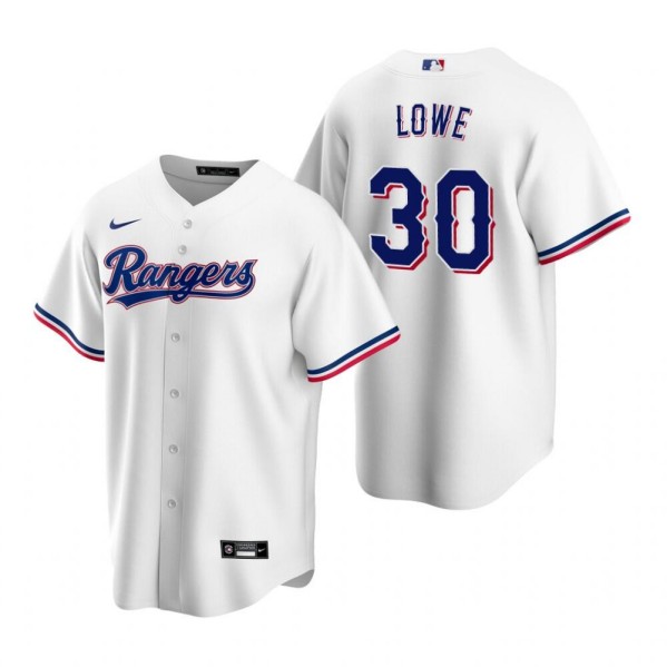Men's Texas Rangers #30 Nathaniel Lowe White Cool Base Stitched Baseball Jersey Men's Texas Rangers #30 Nathaniel Lowe White Cool Base Stitched Baseball Jersey