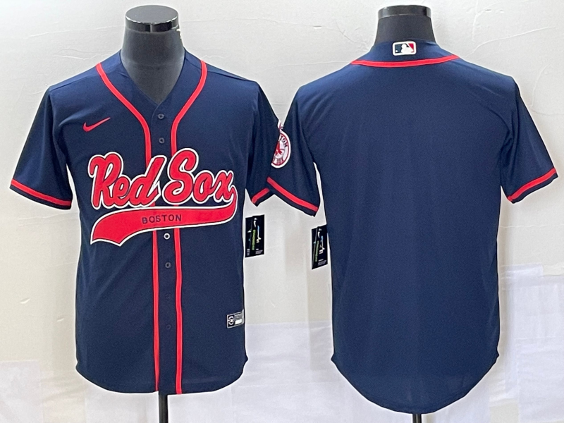 Men's Boston Red Sox Blank Navy Cool Base Stitched Baseball Jersey Men's Boston Red Sox Blank Navy Cool Base Stitched Baseball Jersey