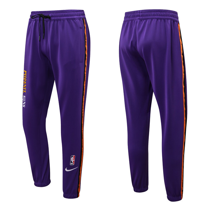 Men's Phoenix Suns Purple Performance Showtime Basketball Pants Men's Phoenix Suns Purple Performance Showtime Basketball Pants