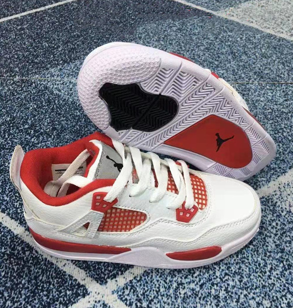 Youth Running weapon Super Quality Air Jordan 4 Shoes 3015