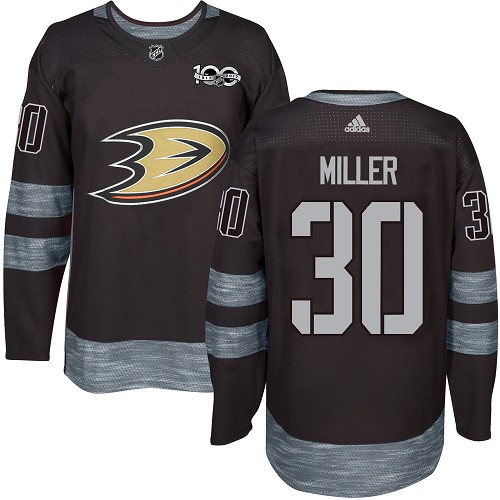 Adidas Ducks #30 Ryan Miller Black 1917-2017 100th Anniversary Stitched NHL Jersey Adidas Ducks #30 Ryan Miller Black 1917-2017 100th Anniversary Stitched NHL Jersey