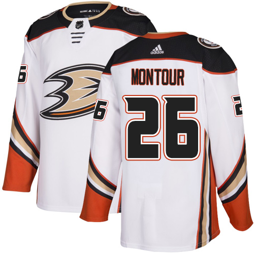 Adidas Ducks #26 Brandon Montour White Road Authentic Stitched NHL Jersey Adidas Ducks #26 Brandon Montour White Road Authentic Stitched NHL Jersey