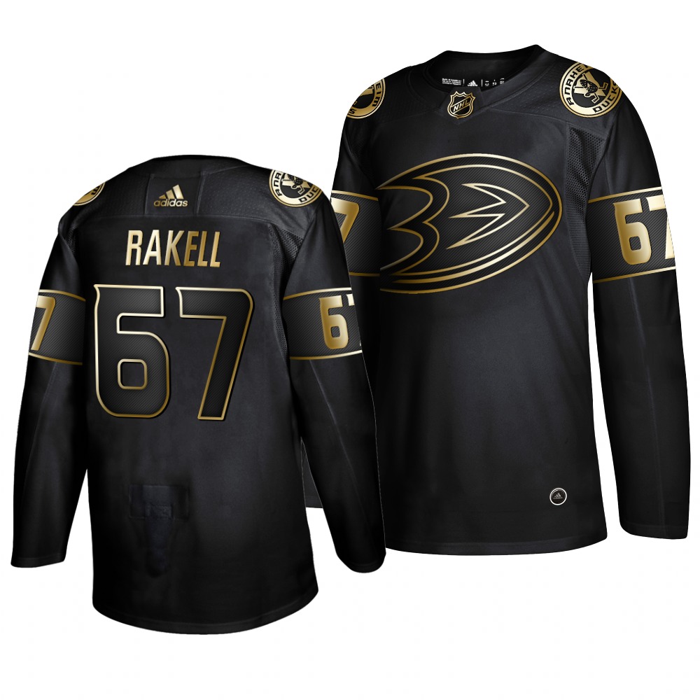 Adidas Ducks #67 Rickard Rakell Men's 2019 Black Golden Edition Authentic Stitched NHL Jersey Adidas Ducks #67 Rickard Rakell Men's 2019 Black Golden Edition Authentic Stitched NHL Jersey