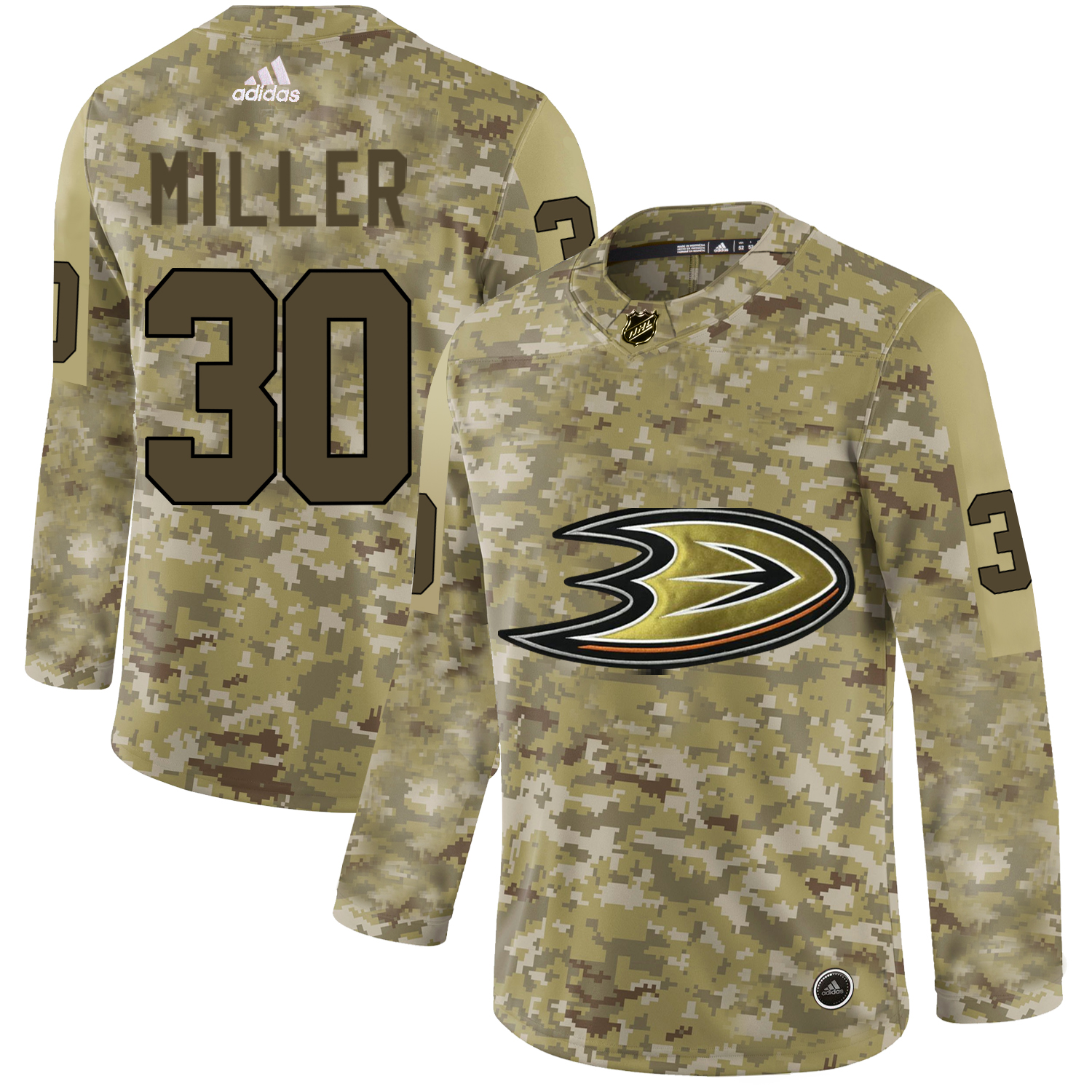 Adidas Ducks #30 Ryan Miller Camo Authentic Stitched NHL Jersey Adidas Ducks #30 Ryan Miller Camo Authentic Stitched NHL Jersey
