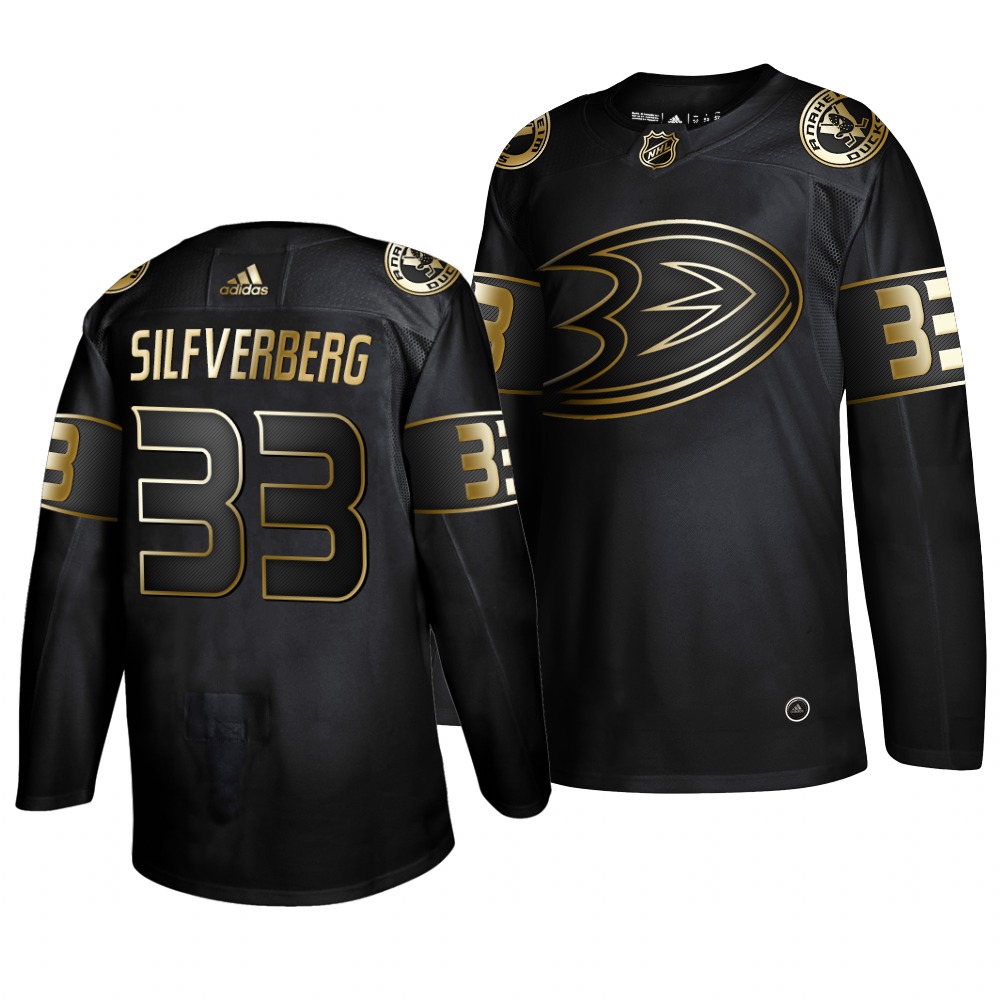 Adidas Ducks #33 Jakob Silfverberg Men's 2019 Black Golden Edition Authentic Stitched NHL Jersey Adidas Ducks #33 Jakob Silfverberg Men's 2019 Black Golden Edition Authentic Stitched NHL Jersey