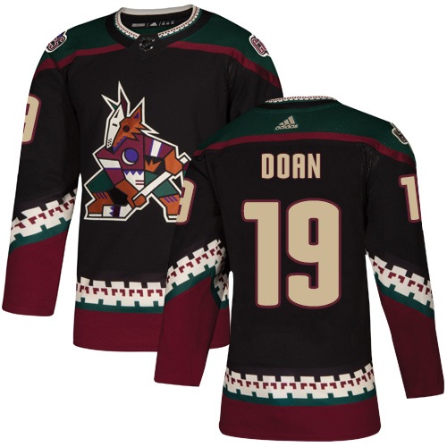 Adidas Coyotes #19 Shane Doan Black Alternate Authentic Stitched NHL Jersey Adidas Coyotes #19 Shane Doan Black Alternate Authentic Stitched NHL Jersey
