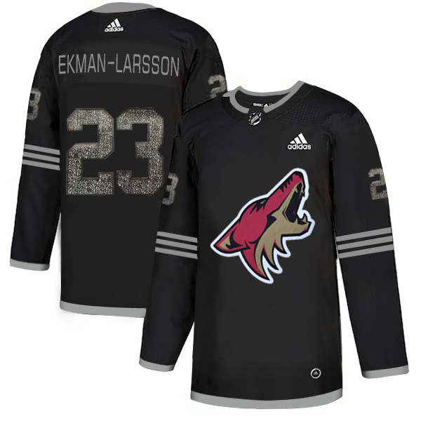 Adidas Coyotes #23 Oliver Ekman-Larsson Black Authentic Classic Stitched NHL Jersey Adidas Coyotes #23 Oliver Ekman-Larsson Black Authentic Classic Stitched NHL Jersey