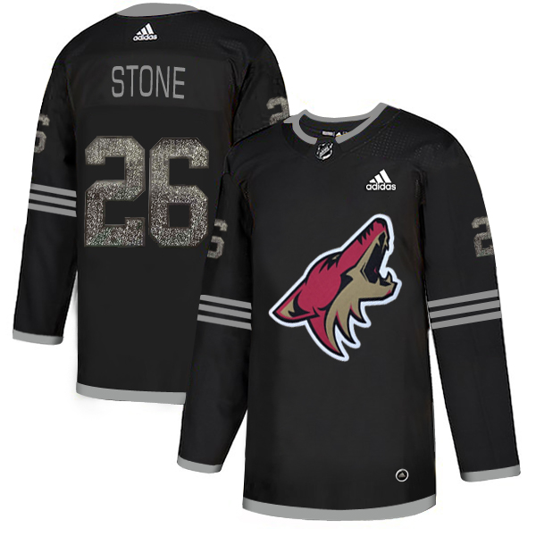 Adidas Coyotes #26 Michael Stone Black Authentic Classic Stitched NHL Jersey Adidas Coyotes #26 Michael Stone Black Authentic Classic Stitched NHL Jersey