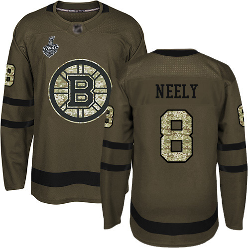 Adidas Bruins #8 Cam Neely Green Salute to Service Stanley Cup Final Bound Stitched NHL Jersey Adidas Bruins #8 Cam Neely Green Salute to Service Stanley Cup Final Bound Stitched NHL Jersey