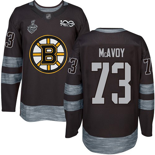 Adidas Bruins #73 Charlie McAvoy Black 1917-2017 100th Anniversary Stanley Cup Final Bound Stitched NHL Jersey Adidas Bruins #73 Charlie McAvoy Black 1917-2017 100th Anniversary Stanley Cup Final Bound Stitched NHL Jersey