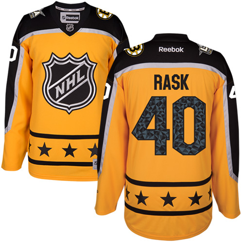 Bruins #40 Tuukka Rask Yellow 2017 All-Star Atlantic Division Stitched NHL Jersey Bruins #40 Tuukka Rask Yellow 2017 All-Star Atlantic Division Stitched NHL Jersey