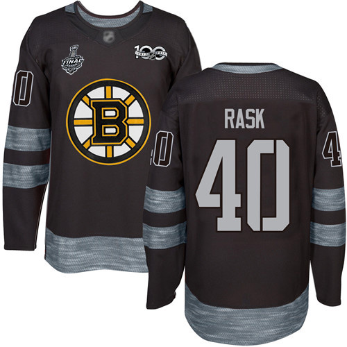 Adidas Bruins #40 Tuukka Rask Black 1917-2017 100th Anniversary Stanley Cup Final Bound Stitched NHL Jersey Adidas Bruins #40 Tuukka Rask Black 1917-2017 100th Anniversary Stanley Cup Final Bound Stitched NHL Jersey