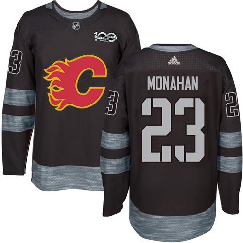 Adidas Flames #23 Sean Monahan Black 1917-2017 100th Anniversary Stitched NHL Jersey Adidas Flames #23 Sean Monahan Black 1917-2017 100th Anniversary Stitched NHL Jersey