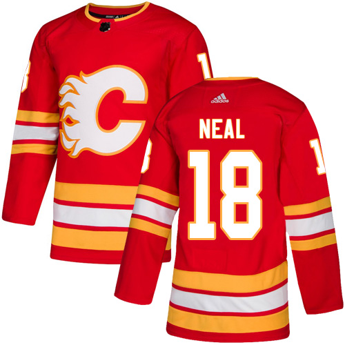 Adidas Flames #18 James Neal Red Alternate Authentic Stitched NHL Jersey Adidas Flames #18 James Neal Red Alternate Authentic Stitched NHL Jersey