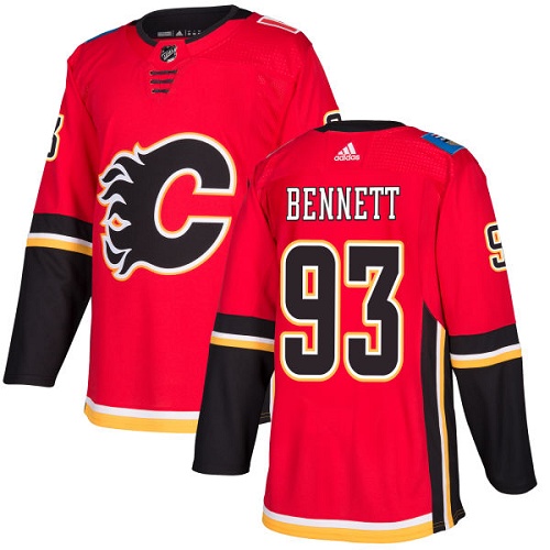 Adidas Flames #93 Sam Bennett Red Home Authentic Stitched NHL Jersey Adidas Flames #93 Sam Bennett Red Home Authentic Stitched NHL Jersey