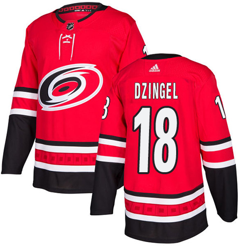 Adidas Hurricanes #18 Ryan Dzingel Red Home Authentic Stitched NHL Jersey Adidas Hurricanes #18 Ryan Dzingel Red Home Authentic Stitched NHL Jersey