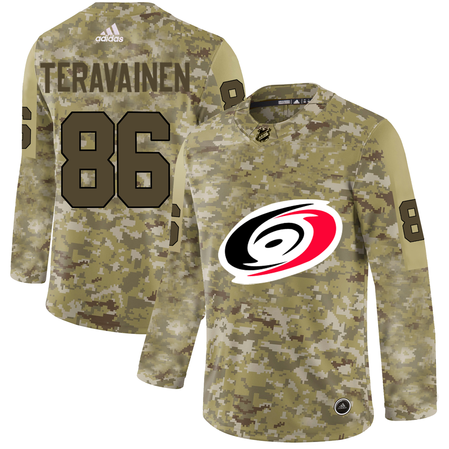 Adidas Hurricanes #86 Teuvo Teravainen Camo Authentic Stitched NHL Jersey Adidas Hurricanes #86 Teuvo Teravainen Camo Authentic Stitched NHL Jersey