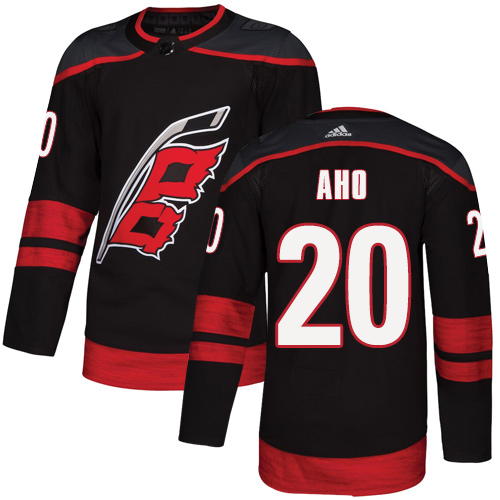 Adidas Hurricanes #20 Sebastian Aho Black Alternate Authentic Stitched NHL Jersey Adidas Hurricanes #20 Sebastian Aho Black Alternate Authentic Stitched NHL Jersey