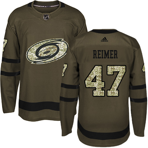 Adidas Hurricanes #47 James Reimer Green Salute to Service Stitched NHL Jersey Adidas Hurricanes #47 James Reimer Green Salute to Service Stitched NHL Jersey