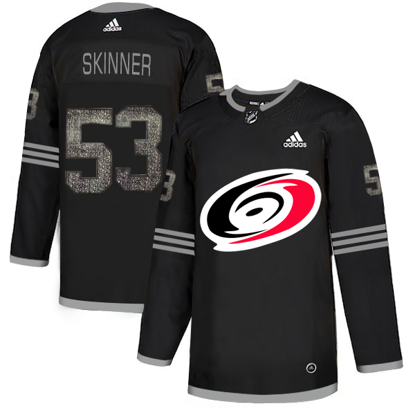 Adidas Hurricanes #53 Jeff Skinner Black Authentic Classic Stitched NHL Jersey Adidas Hurricanes #53 Jeff Skinner Black Authentic Classic Stitched NHL Jersey