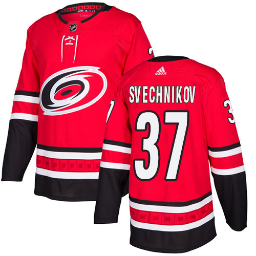 Adidas Hurricanes #37 Andrei Svechnikov Red Home Authentic Stitched NHL Jersey Adidas Hurricanes #37 Andrei Svechnikov Red Home Authentic Stitched NHL Jersey