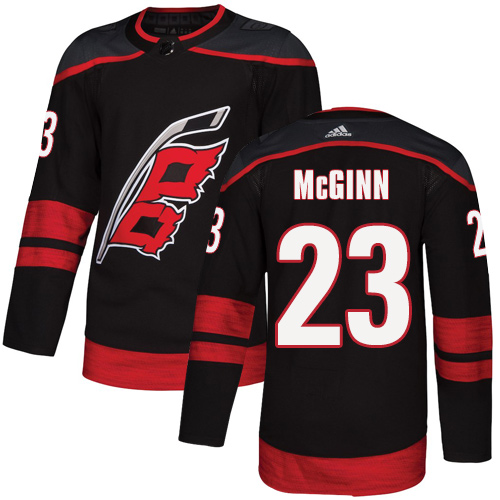Adidas Hurricanes #23 Brock McGinn Black Alternate Authentic Stitched NHL Jersey Adidas Hurricanes #23 Brock McGinn Black Alternate Authentic Stitched NHL Jersey