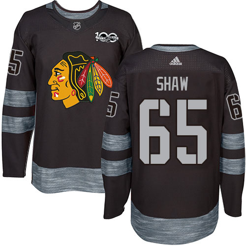 Adidas Blackhawks #65 Andrew Shaw Black 1917-2017 100th Anniversary Stitched NHL Jersey Adidas Blackhawks #65 Andrew Shaw Black 1917-2017 100th Anniversary Stitched NHL Jersey