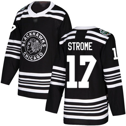Adidas Blackhawks #17 Dylan Strome Black Authentic 2019 Winter Classic Stitched NHL Jersey Adidas Blackhawks #17 Dylan Strome Black Authentic 2019 Winter Classic Stitched NHL Jersey