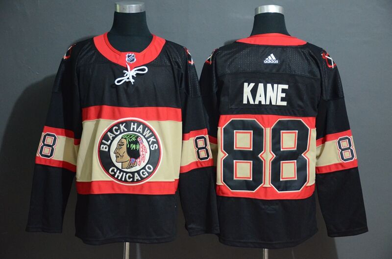 Adidas Blackhawks #88 Patrick Kane Men's Black Classic Retro Stitched NHL Jersey Adidas Blackhawks #88 Patrick Kane Men's Black Classic Retro Stitched NHL Jersey