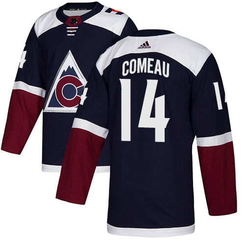 Adidas Avalanche #14 Blake Comeau Navy Alternate Authentic Stitched NHL Jersey Adidas Avalanche #14 Blake Comeau Navy Alternate Authentic Stitched NHL Jersey