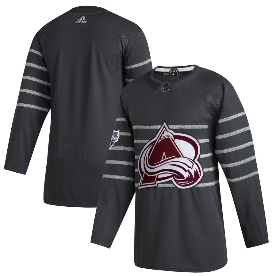 Men's Colorado Avalanche Adidas Gray 2020 NHL All-Star Game Authentic Jersey Men's Colorado Avalanche Adidas Gray 2020 NHL All-Star Game Authentic Jersey